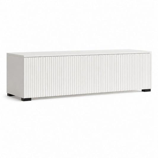 TV Lowboard Weiß aus MDF Rechteckig 160 x 40 x 60 cm